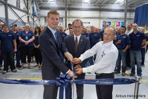 Airbus Helicopters Canada Expands Facility as part of Support and Services Growth