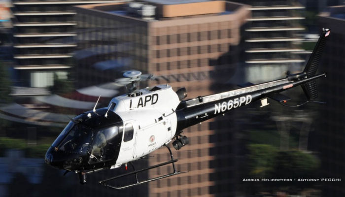LAPD H125 Law Enforcement Helicopter