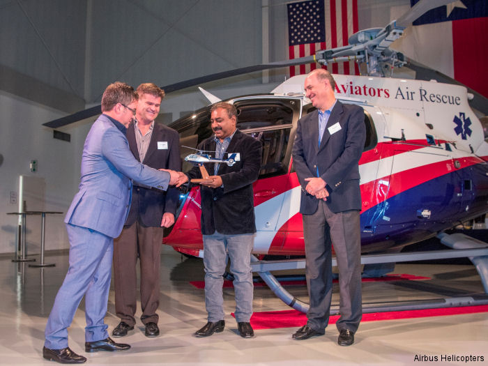 India Aviators Air Rescue Gets First H130