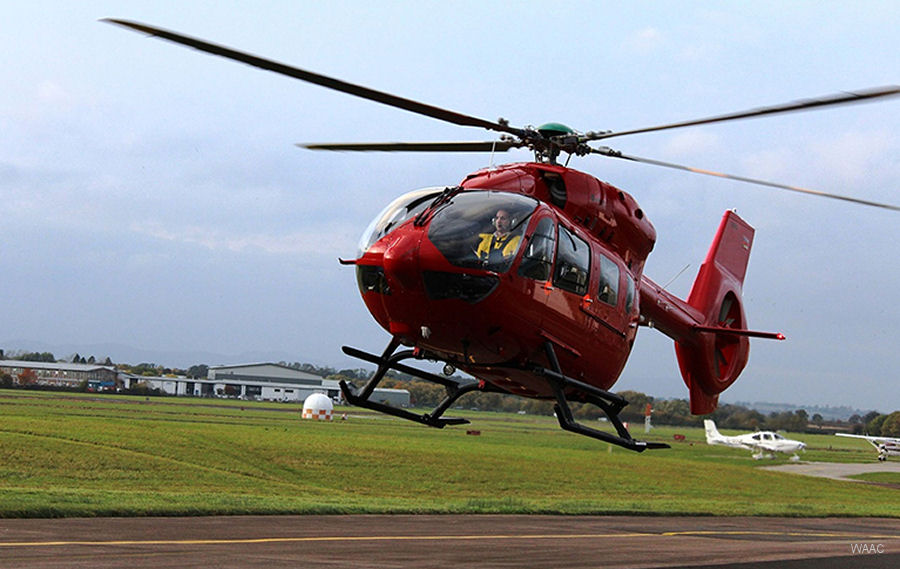 Wales Air Ambulance New H145 Helicopter