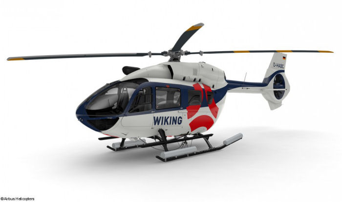 Wiking Helikopter Service GmbH from Germany orders their first Airbus Helicopters aircraft with 2 H145 for offshore wind farms transport in the North Sea. Delivery scheduled for end of the year.