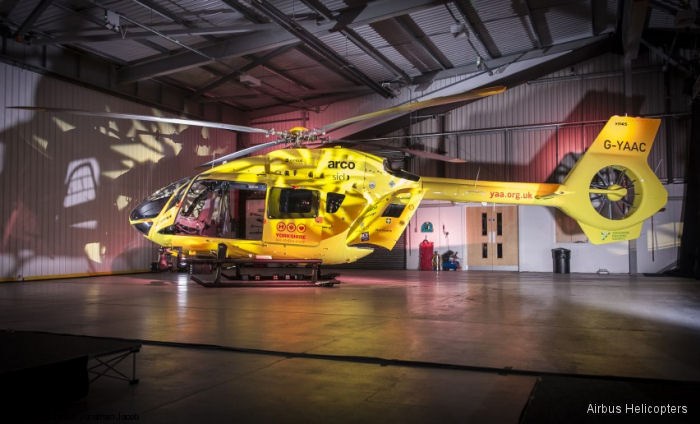 Yorkshire Air Ambulance Unveiled New H145