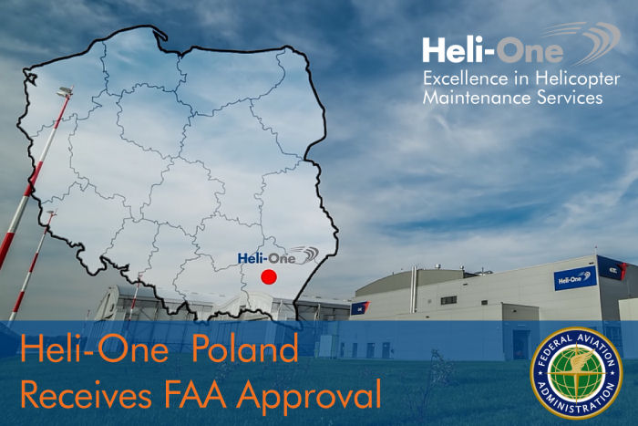 Heli-One Poland Received FAA Approval