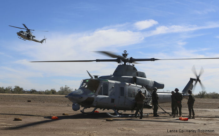 Marines HMLA-267 in Exercise Scorpion Fire