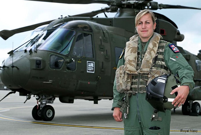 846 Squadron Female Pilot Named in Awards