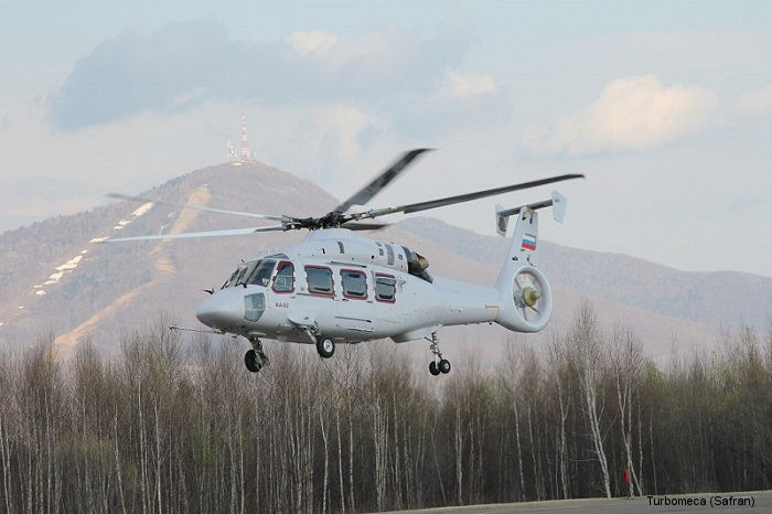 Ka-62 completes takeoff with Ardiden 3G