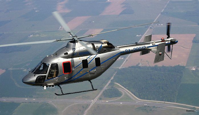 Helicopter Russian Helicopters Ansat Serial 33012 Register RA-20012 used by Russian Helicopters. Aircraft history and location