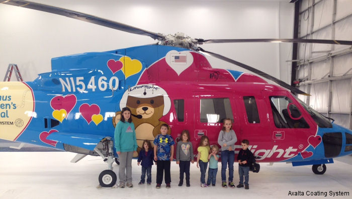 Refinish of Miami Children s Health System Helicopters