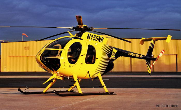 MD Helicopters delivered a new MD500E to the Minnesota Department of Natural Resources (DNR), Division of Enforcement.