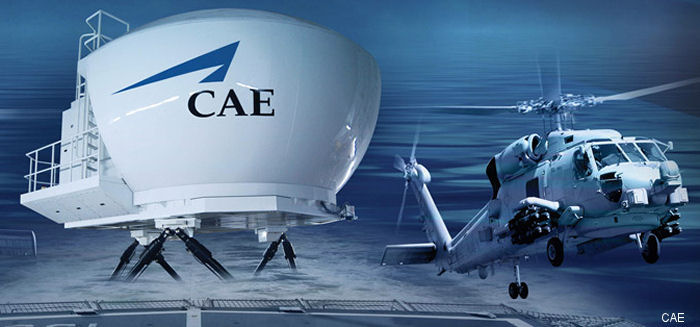 CAE will perform a technology refresh on US Navy MH-60S/R Seahawk  simulators located at Naval Air Stations (NAS) Jacksonville,  Mayport, North Island and Norfolk.
