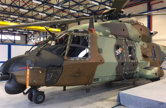 NH Industries delivered the 300th NH90 production helicopter to the Spanish Armed Forces on December 15 at the Albacete plant.