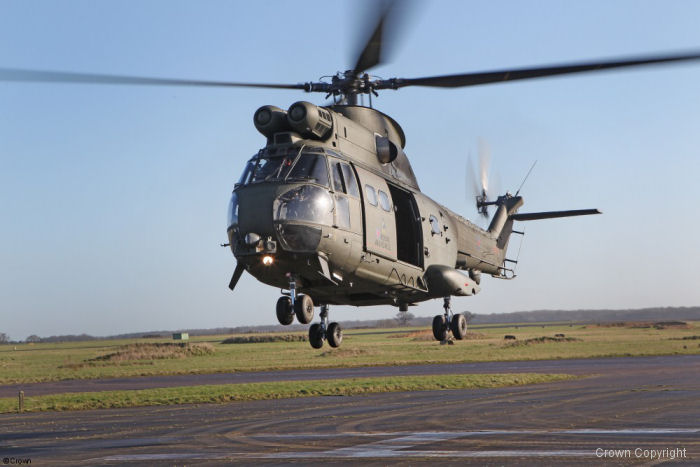 RAF Puma HC.2 Fleet Reaches 10,000 Flight Hours