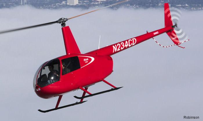 Robinson R44 Cadet Receives FAA Certification