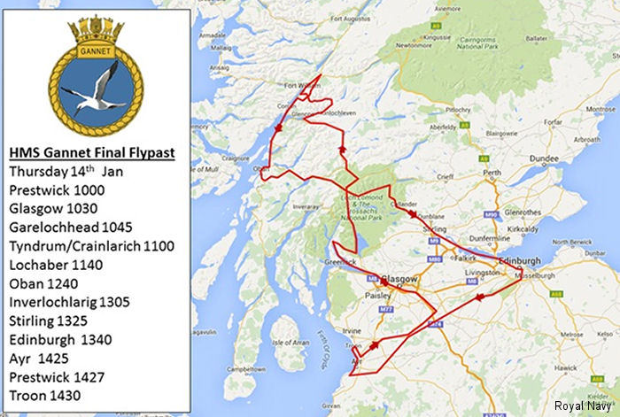 Navy s flying heroes say so-long Scotland with fly-past