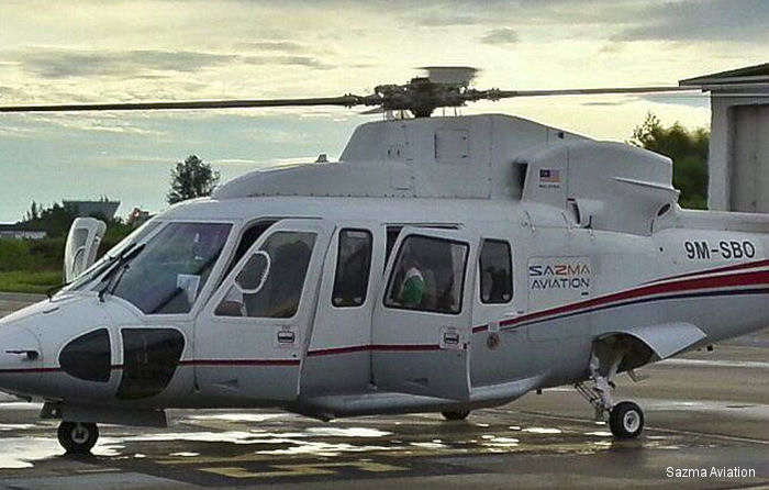 Sazma Aviation S-76 With SkyTrac Monitoring