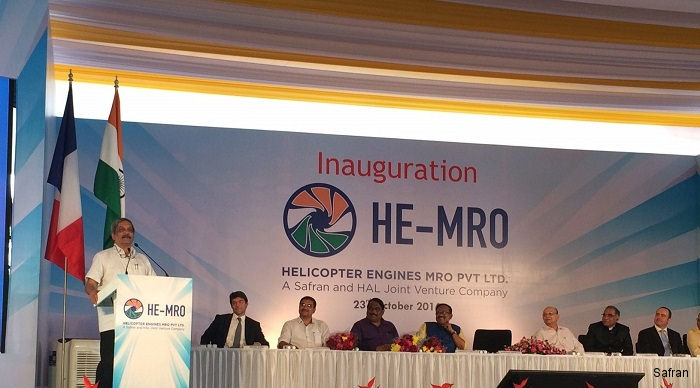 New company Helicopter Engines MRO Pvt Ltd (HE-MRO), a Safran-HAL joint venture, will support TM333 and Shakti/Ardiden 1H1 helicopter engines in India