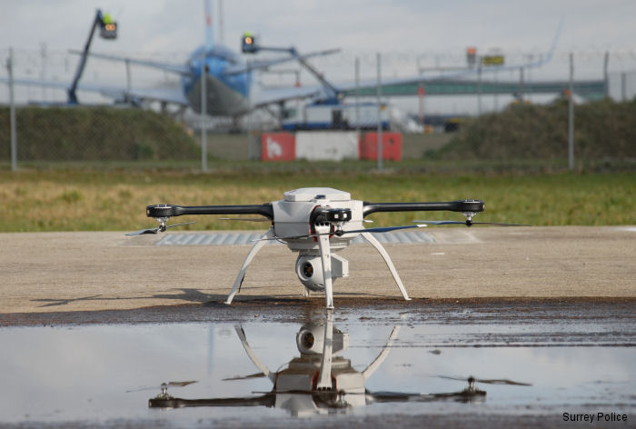 Surrey and Sussex Police Acquired Drones