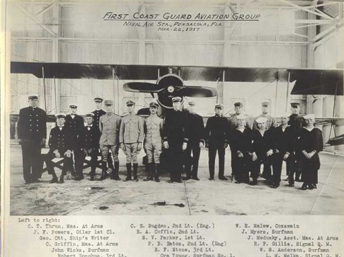 2016 marks the 100th anniversary of Coast Guard aviation