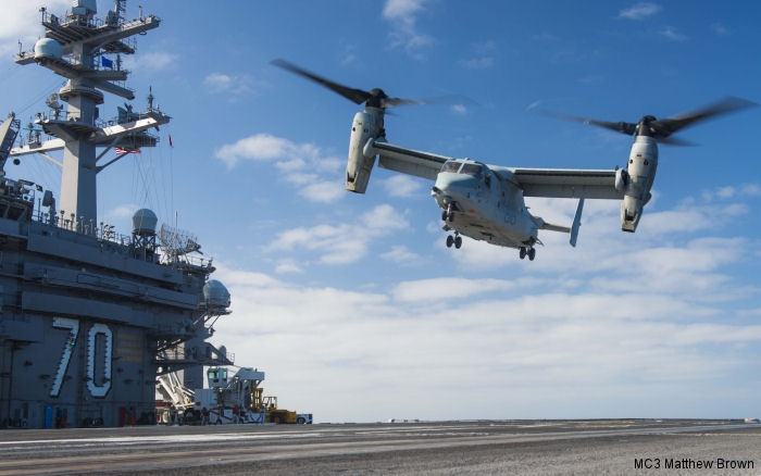 Vinson Completes Osprey Fleet Battle Experiment
