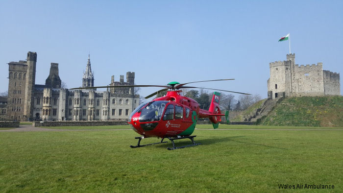 Wales Air Ambulance Fourth EC135T2+
