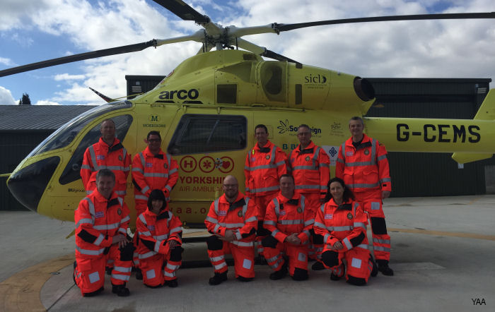 New Team Joins Yorkshire Air Ambulance