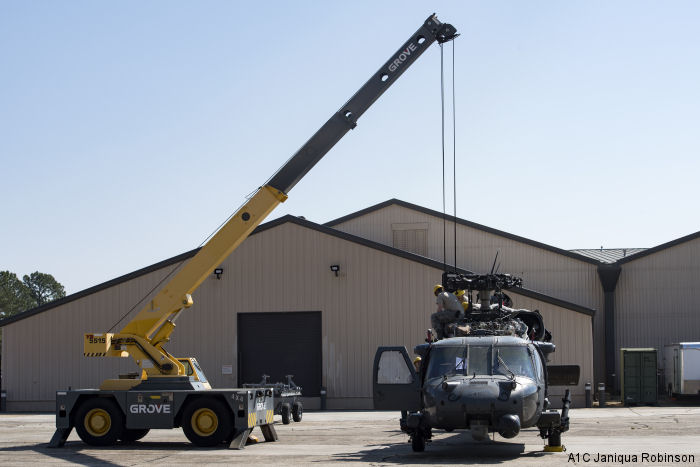 The 41st Helicopter Maintenance Unit (HMU) at Moody AFB employs retired Pave Hawk and UH-60 Black Hawk pilots as the final authority on their HH-60G flight readiness.