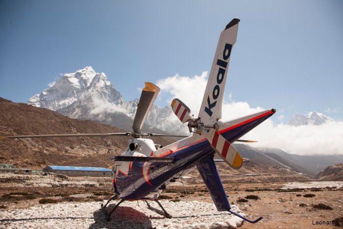 AW119Kx at the Everest Base Camp