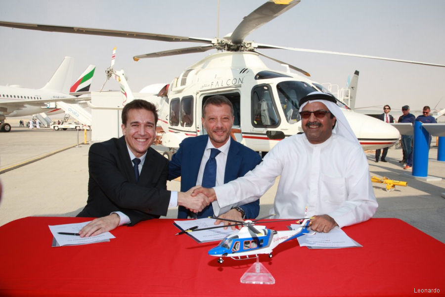 Falcon Aviation Orders 3 Additional AW169