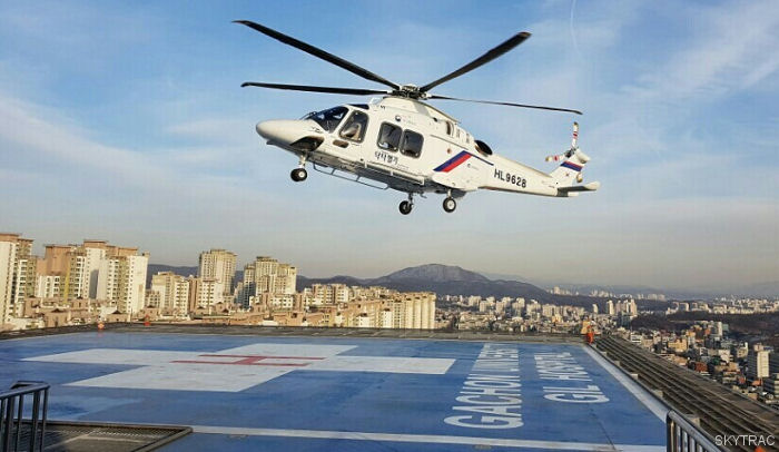 Helikorea AW169 with Automated Flight Following