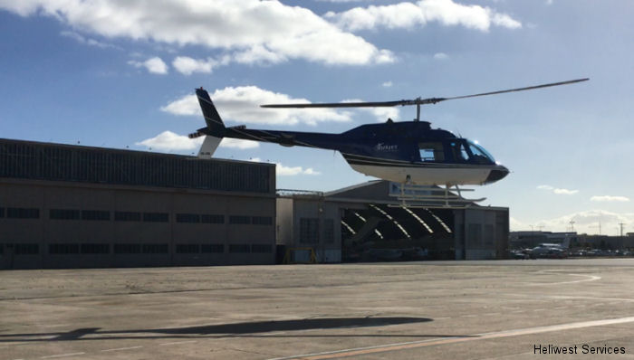 Van Horn Bell 206B Composite Blades in Australia