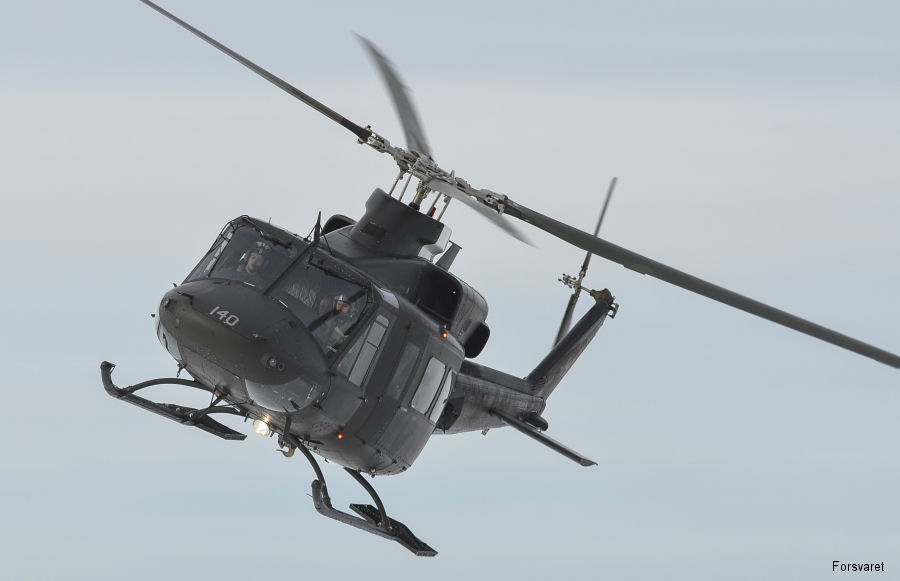 Patria to Maintain Norwegian Bell 412