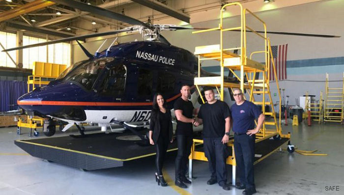 Bell 429 Maintenance Stands for Nassau Police