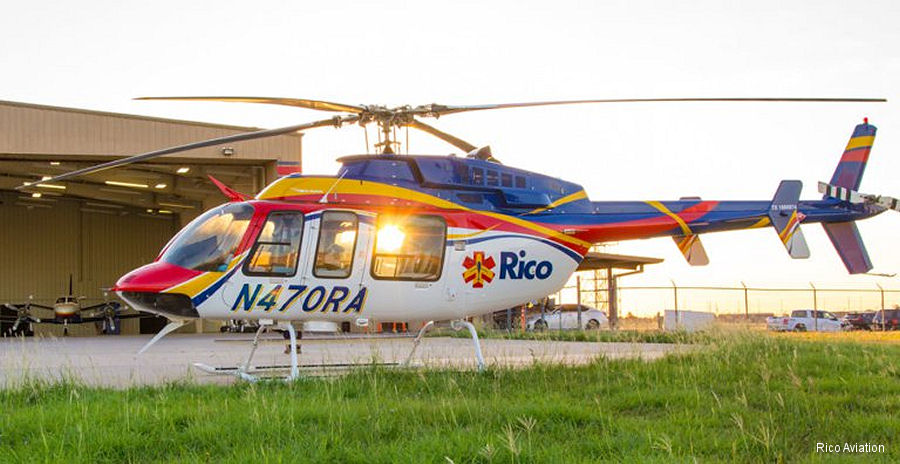 Rico Aviation Adds Air Methods Bell 407