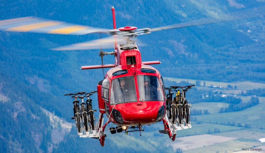 FAA Certification of Bicycle Racks For H125/AS350