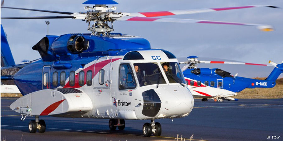 helicopter news April 2017 Bristow Announces North Sea Apache Contract