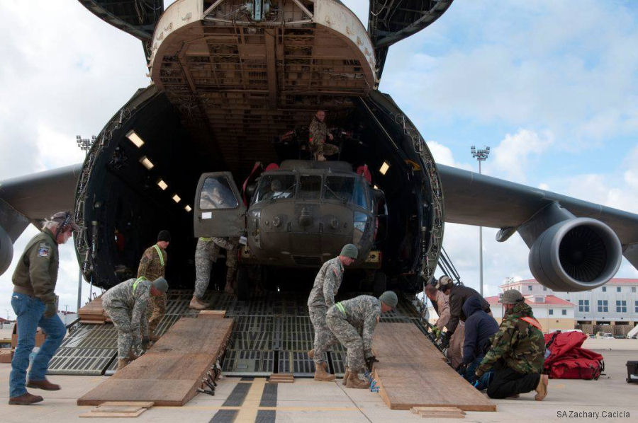 82 Black Hawk, Apache and Chinook helicopters from 2 U.S. Army Combat Aviation Brigades were flew in and out of Afghanistan from Rota in Spain between March 21 and April 6