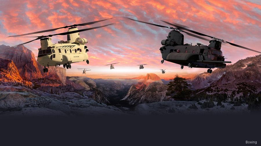 Boeing to Build Three CH-47F Block II Test Aircraft