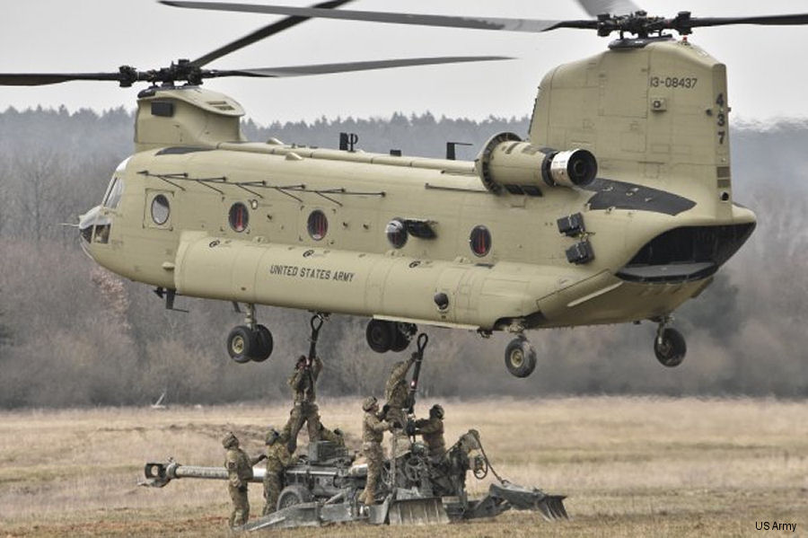 Chinook Components to be Manufactured in Germany