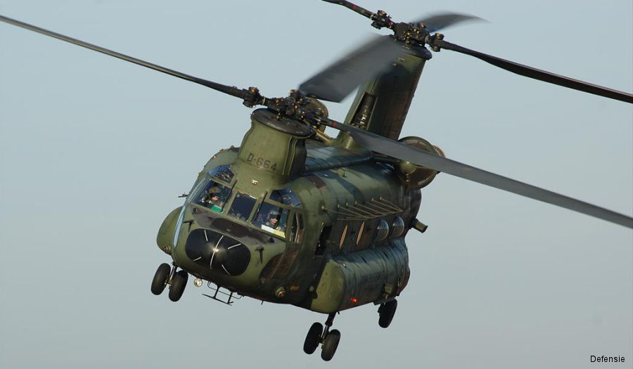 Six Dutch CH-47D Chinooks to be Upgraded to F