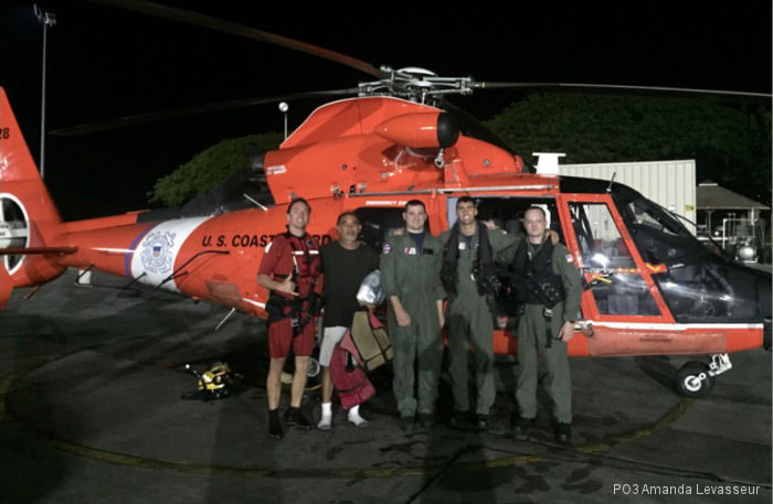 Second successful rescue for Coast Guard aircrew out of Hawaii in less than 12 hours