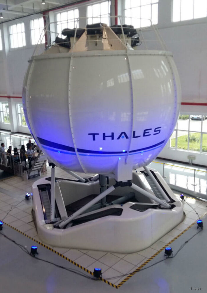 Thales Delivered First EC135 Simulator in China