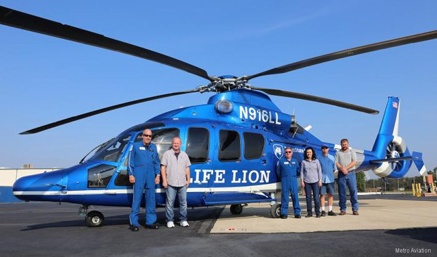 Metro Aviation Delivers EC155 to Life Lion