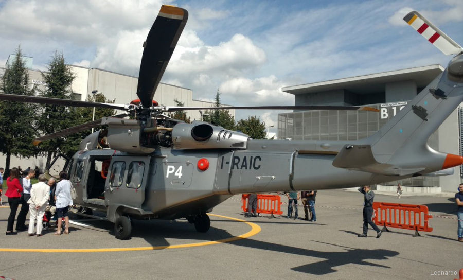 Leonardo AW169 and AW189 helicopters at the Politecnico Milano for the 43d European Rotorcraft Forum ERF 2017, Sept 12-15
