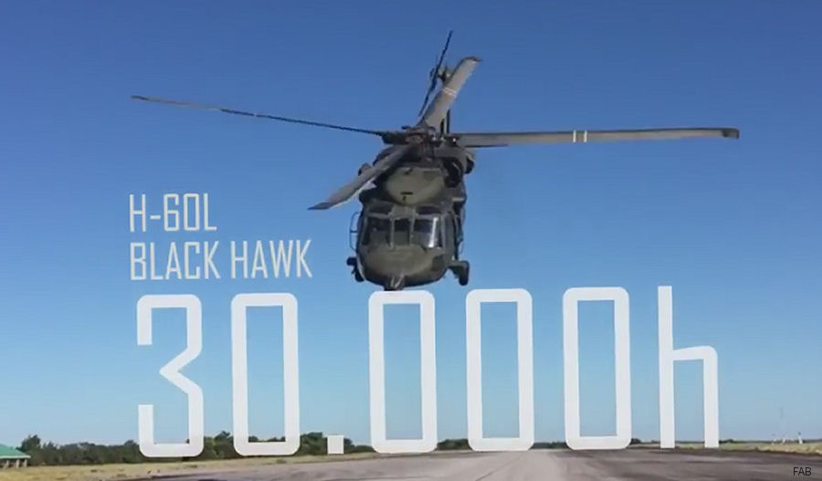 FAB Black Hawk 30,000 Flight Hours