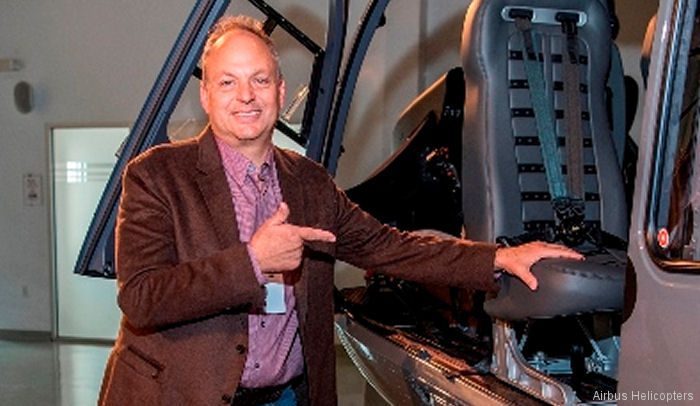 Entrepreneur David MacNeil takes delivery of new, customized Airbus H145 helicopter