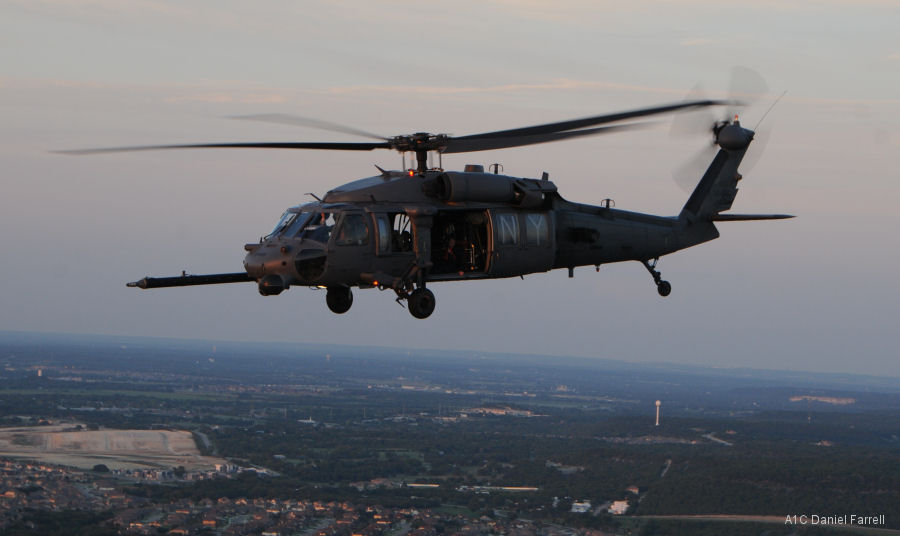 Three HH-60G Pave Hawk helicopters from the 106th Rescue Wing of the New York Air National Guard helped in the rescue of 546 people during a week-long deployment to Texas for Hurricane Harvey relief