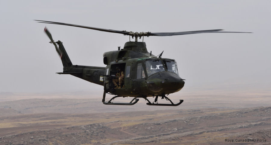 Royal Canadian Air Force’s 408 Tactical Helicopter Squadron CH-146 Griffons deployed to northern Iraq as part of Operation Impact, the Canadian Armed Forces’ commitment to the fight against ISIS