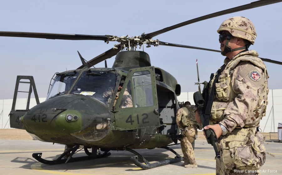 408 Tactical Helicopter Squadron deploys in support of Operation Impact