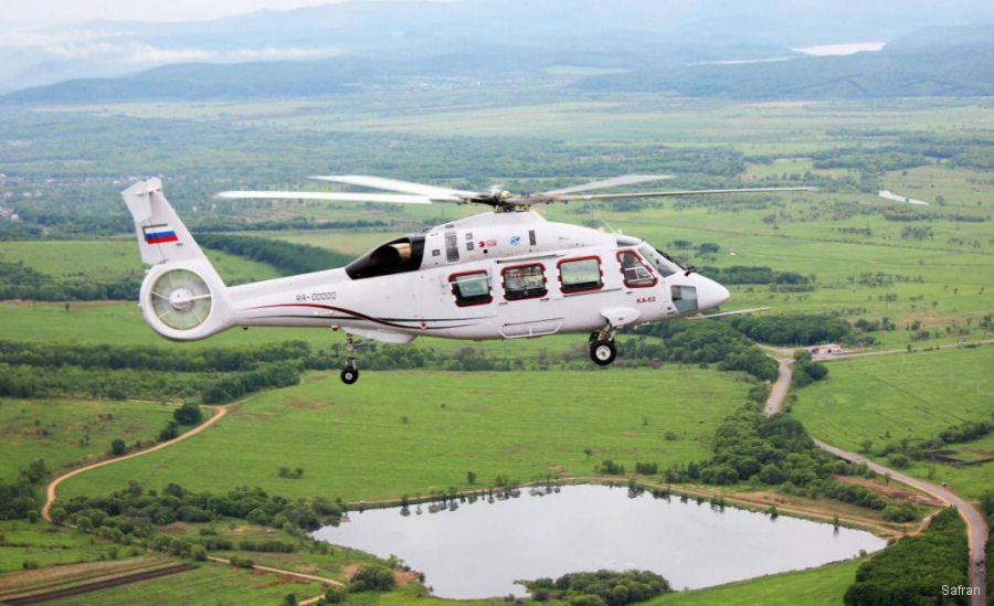Ka-62 Performs First Official Test Flight