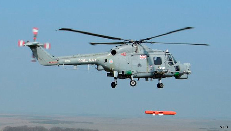 MBDA Proves Sea Venom/ANL Missile Compatibility with Lynx and Super Lynx Helicopters